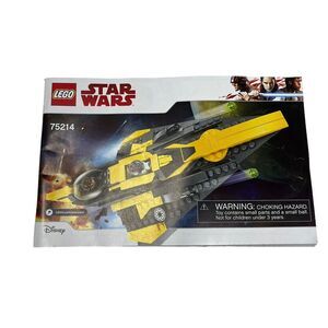 LEGO 75214 -‎ Star Wars Anakin's Jedi Starfighter - Instructions Manual ONLY!
